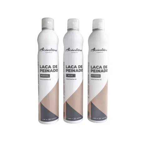 Laca de peinado con provitamina B5