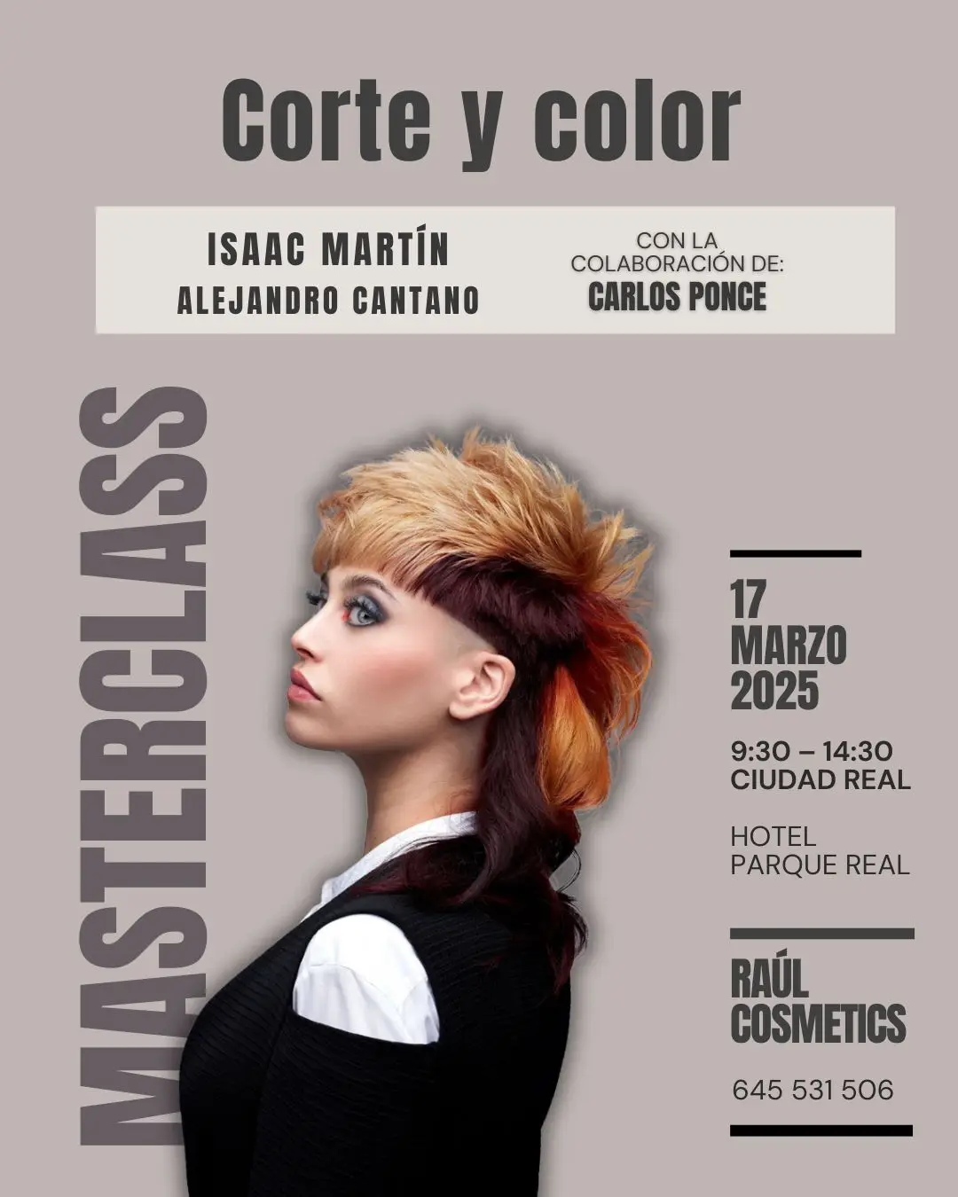 Corte y color Colaboracion con carlos ponce